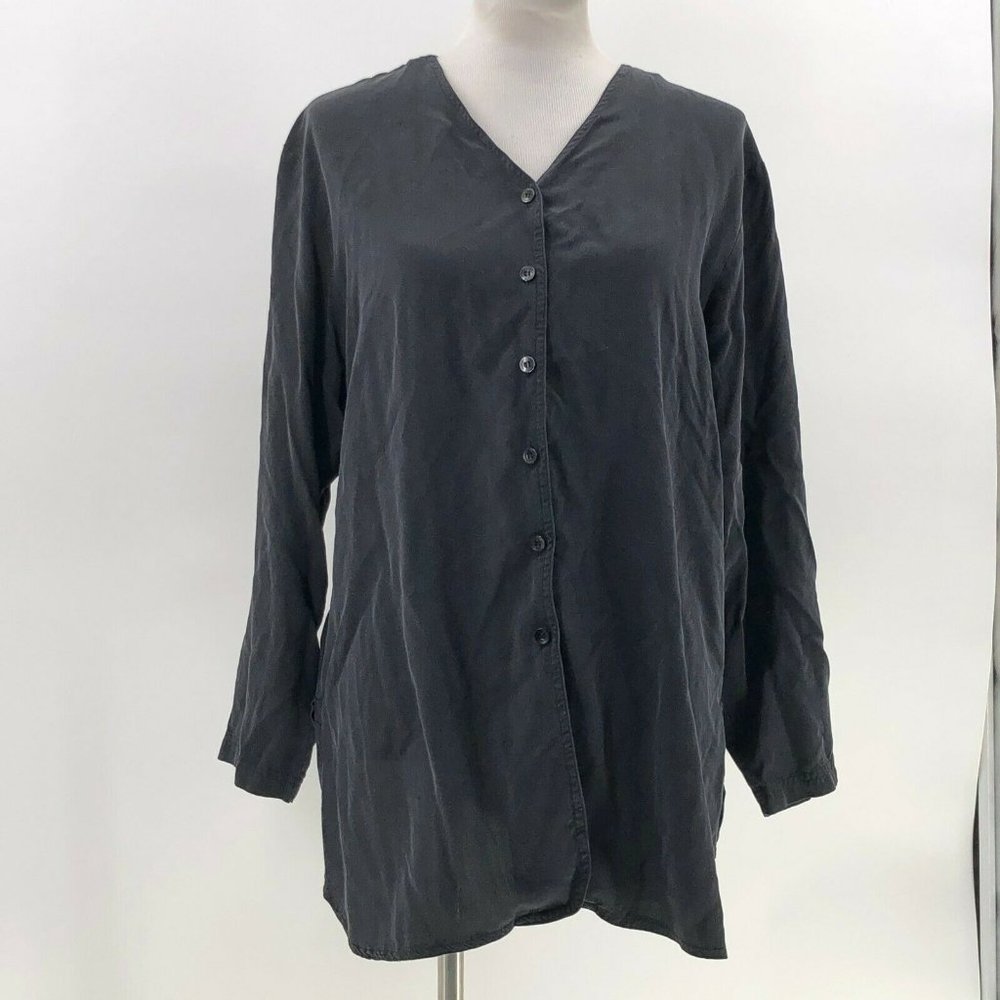 SOLD Silk artists tunic